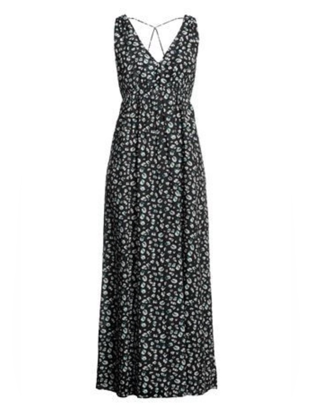 BA&SH Floral Print Cotton Viscose Maxi Dress Size 6/Medium